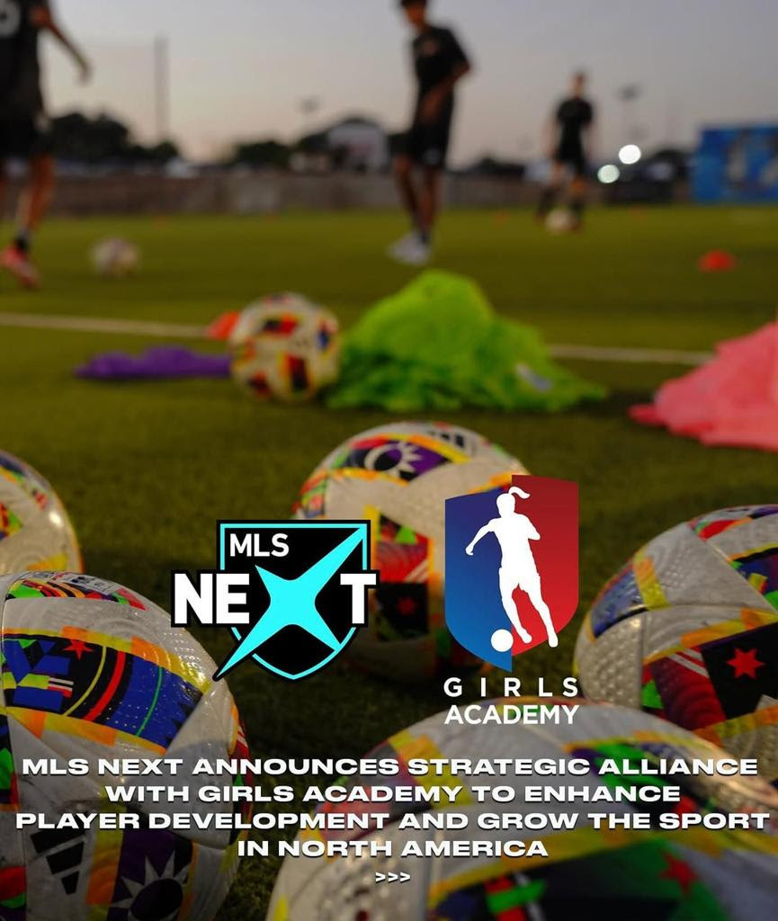 MLS NEXT forms a strategic alliance with the Girls Academy (GA) featured image